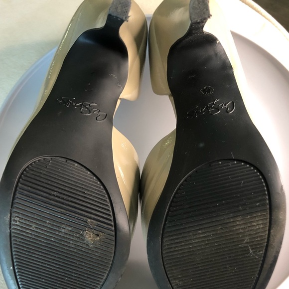 Nude open toe heels - Picture 4 of 4